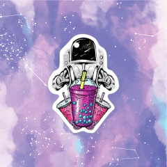 Sticker "Astronauta Refresco" B8