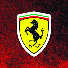 Sticker Ferrari