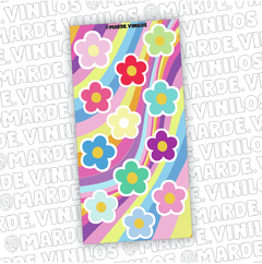Mini Plancha de stickers - Flores