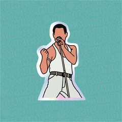 Sticker Tornasolado "Freddie Mercury"