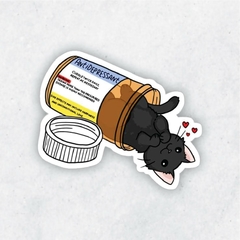 Sticker Gato Cat12
