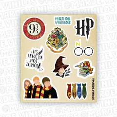 Mini Plancha de stickers - Harry Potter