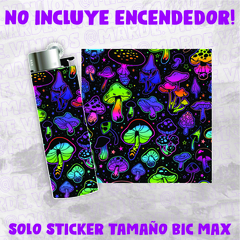 Sicker para encendedor - Hongos tornasolados - NO INCLUYE ENCENDEDOR