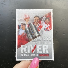 Sticker River Plate "El mas grande siempre"