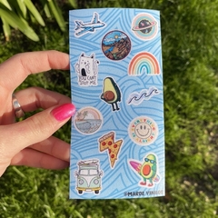 Mini Plancha de stickers - Mar de vinilos - comprar online