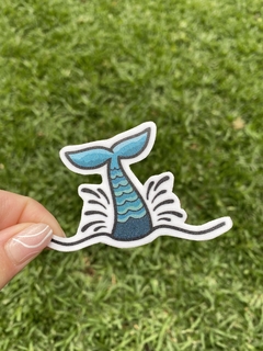 Sticker cola de sirena (A12) - comprar online
