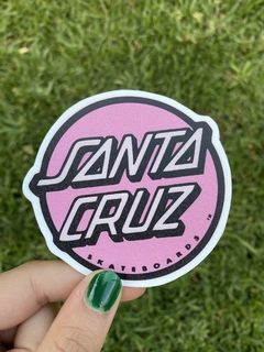 Sticker Santa Cruz Rosa (K8) - comprar online