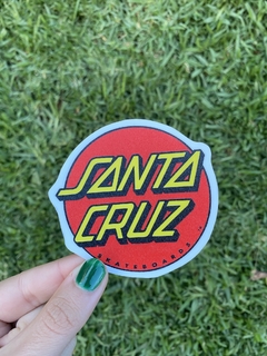 Sticker Santa Cruz Rojo (K4) - comprar online