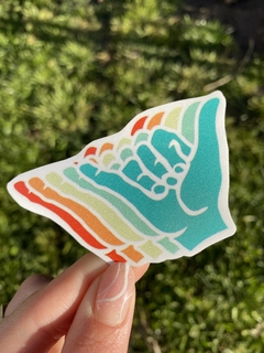 Sticker Mano de colores (H26) - comprar online