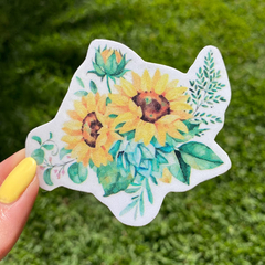 Sticker Flores Girasoles (Q6) - comprar online