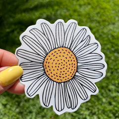 Sticker Flor Margarita (Q8) - comprar online