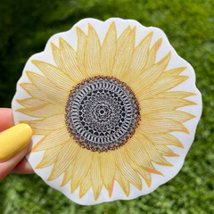 Sticker Flor Amarilla (Q9) - comprar online