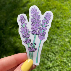 Sticker Flor Lavanda (Q12) - comprar online