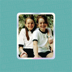 Sticker Tornasolado Annie y Hallie