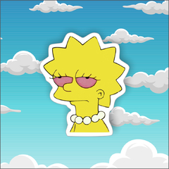 Sticker "Lisa Simpson" E10