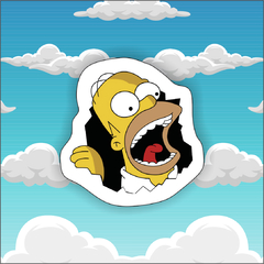 Sticker "Homero" E4