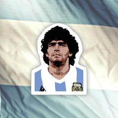 Sticker Maradona (10-6)