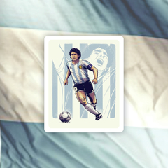 Sticker Maradona (10-8)