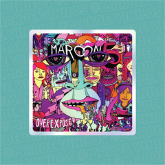 Sticker Tornasolado Maroon 5