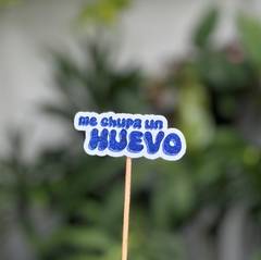 Sticker Glitter Me chupa un huevo - comprar online
