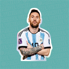 Sticker Tornasolado Messi #Scaloneta