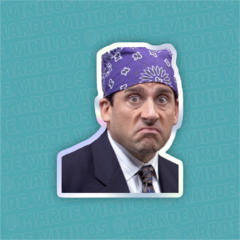 Sticker Tornasolado Michael Scott