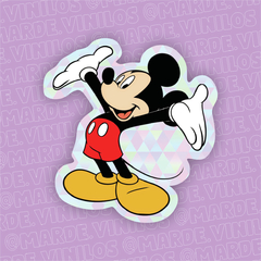 Sticker Holográfico Mickey Mouse