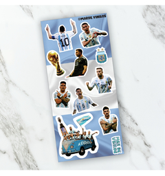 Mini Plancha de stickers - Scaloneta