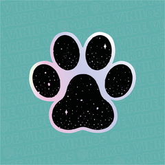Sticker Tornasolado "Huella"