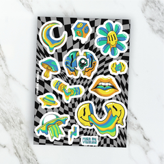 Plancha de stickers - ACID