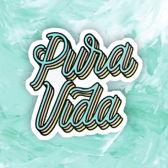 Sticker Pura Vida (A29)