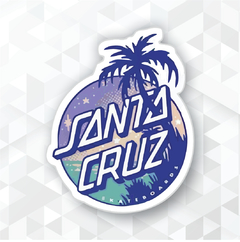 Sticker Santa Cruz Palmera (K3)
