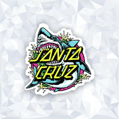 Sticker Santa Cruz Tiburón (K7)