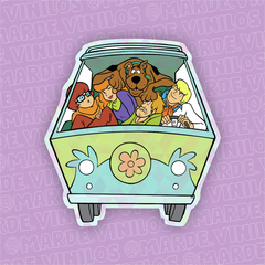 Sticker Holográfico Scooby-Doo