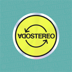 Sticker Tornasolado SODA STEREO