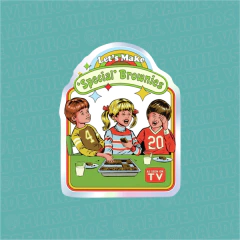Sticker Tornasolado Special Brownies