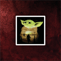 Sticker Yoda (SW10)