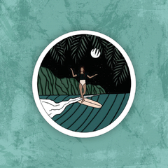 Sticker Surf Noche (I4)