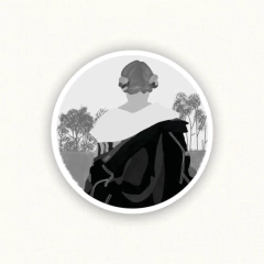 Sticker Taylor Swift - Folklore