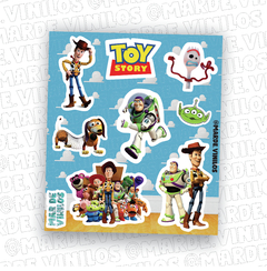 Mini Plancha de stickers - Toy Story