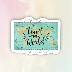 Sticker "Travel the World" U8