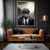 Quadro Decorativo Macaco Peaky Blinders Gângster - comprar online