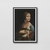 Quadro Dama Com Arminho Leonardo Da Vinci - Decore Premium | A Melhor Loja Para Comprar Quadros Decorativos no Brasil