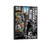 Quadro Decorativo Homem No Bonde Grafitado