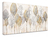 Quadro Decorativo Folhas Douradas - comprar online