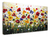 Quadro Pintura Flores Coloridas - comprar online