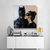 Quadro Decorativo Batman o Beijo na internet