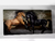 Quadro Cavalos Preto e Marrom na internet