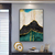 Quadro Decorativo Abstrato Montanhas