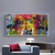 Quadro Decorativo Tintas Coloridas Abstrato na internet